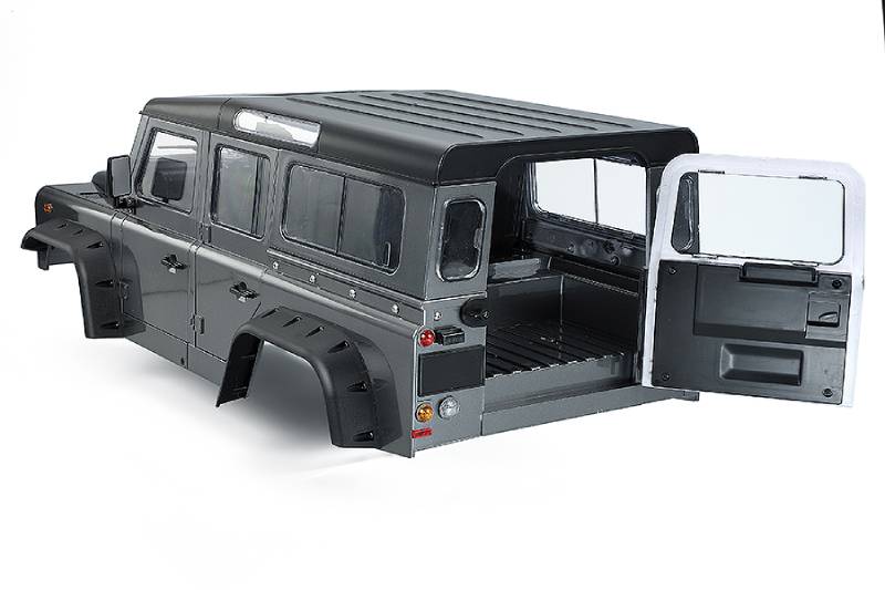 FASTRAX 1/10 RANGER XL HARD BODY & INTERIOR SET 313MM - GREY